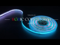 720 RGBIC bande à LED 12V 24V