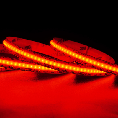 Lumière LED à bande COB 12V 810LED/m à haute densité souple flexible COB ruban RGB