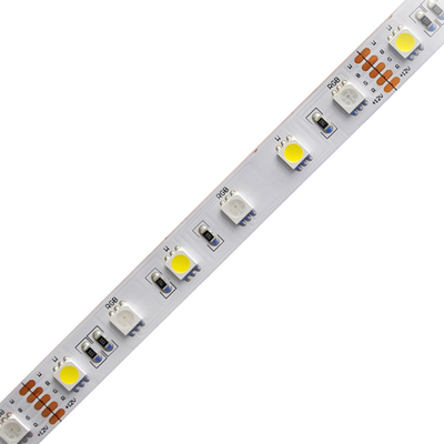 Colorez dc accessible changeant 5050 du blanc 24V de Smart RVB W de lumière de bande de LED imperméable