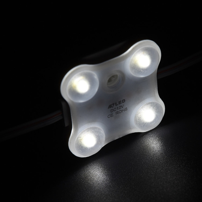3000/4000/6500K DC12V 1.8W 4 modules LED Meilleur pour les boîtes de profondeur 80-200mm Signe