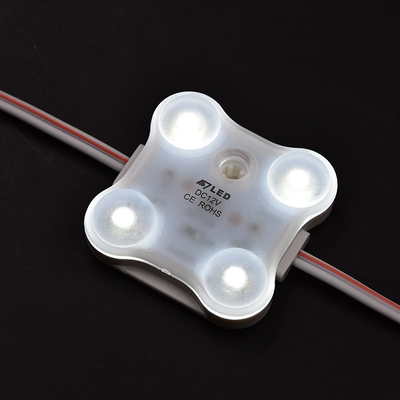 Module 4 LED le mieux adapté aux boîtes lumineuses de 80 à 200 mm de profondeur et aux lettres de canal