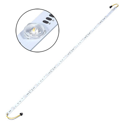 Lumières de bande réglables de Bande LED Rétroéclairé LE TDC blanc 12leds 24leds pour le caisson lumineux rétro-éclairé du tissu de bout droit LED