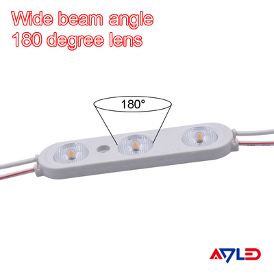 Le module d' LED allume 3 LED SMD blanc 2835 3W 12V imperméables pour des signes