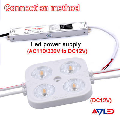 Module d'injection LED 12V 4W pour la publicité extérieure SMD 2835