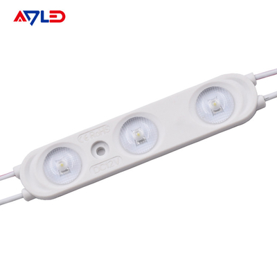 Le module imperméable de LED allume 2835 le module simple d'injection de la couleur LED SMD LED de 12V 3 LED