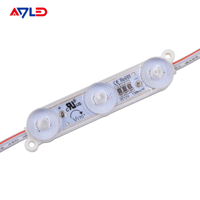 Lumière extérieure du module LED d'injection de signe du module SMD 2835 d'IP67 12V 3 LED