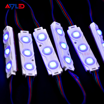 0Module LED SMD5050 haute luminosité imperméable à l'eau pour boîte lumineuse à profondeur moyenne de 80 à 180 mm