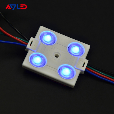 Modulo imperméable Modul des lumières 12V 1.44W 4 SMD 5050 de module de RVB LED pour le signe de publicité de LED