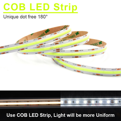 Conception d'une fiabilité environnementale extrêmement élevée Lumières RVB extérieures 528LED/m COB