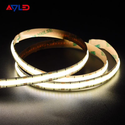DC24V à haute densité sans point Liner LED réglable CCT (2700K-6500K) COB 640Leds Strip Light