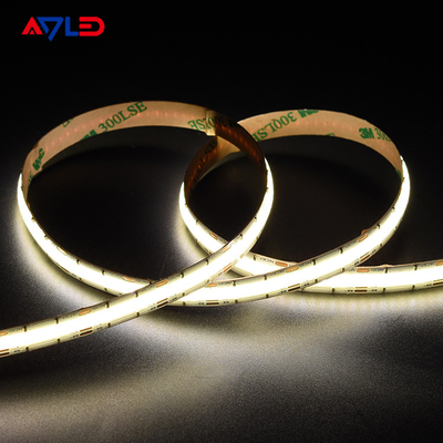 DC24V à haute densité sans point Liner LED réglable CCT (2700K-6500K) COB 640Leds Strip Light
