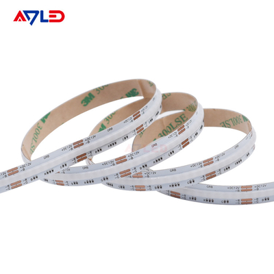 Lumière LED à bande COB 12V 810LED/m à haute densité souple flexible COB ruban RGB