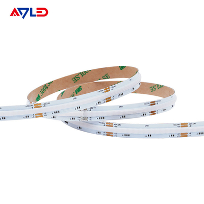 Densité adhésif Flex Led Strip Lights de la bande 24v 3m de RVB LE TDC LED faible 5m par petit pain