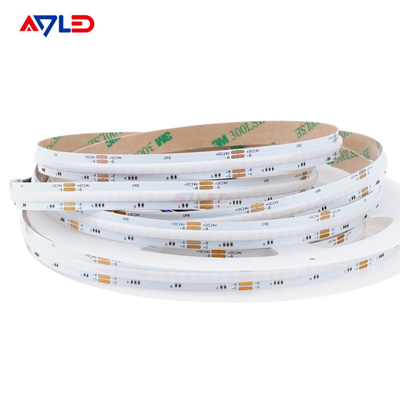 couleur de faible densité de lumières de bande de 3M Adhesive Dimmable LED changeant le message publicitaire de RVB LE TDC 24V