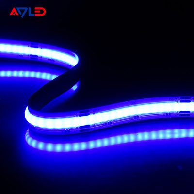 Densité adhésif Flex Led Strip Lights de la bande 24v 3m de RVB LE TDC LED faible 5m par petit pain
