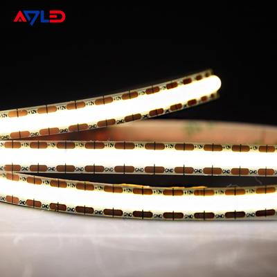 COB LED Strip Light Haute densité FOB Flexible 528 LED/m Petite bande de coupure de lampes à LED