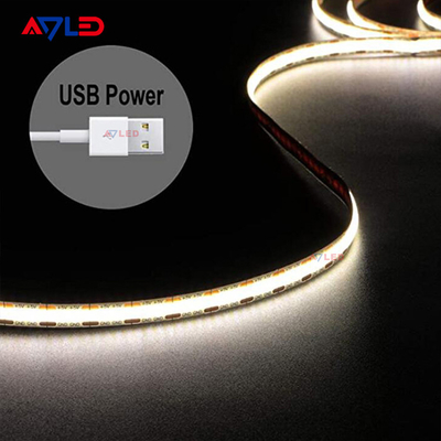 USB a actionné l'éclairage de bande imperméable externe de la lumière de bande de 5V LED LED