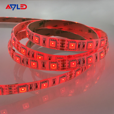 RGB 5050 couleur rouge LED Strip Light, 60/m, largeur 10 mm, par le 5m Reel en gros