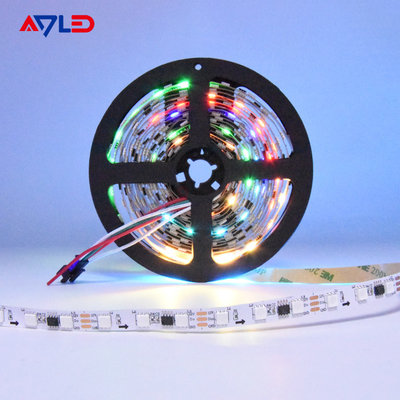 Multicolore programmable de lumière de bande de bande du pixel LED de RVB 5050