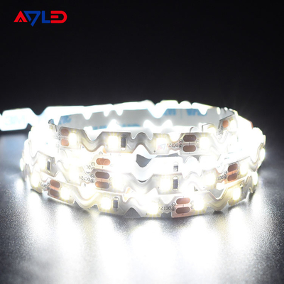 La lumière de bande Bendable ultra mince de LED S forment la bande de SMD 2835 60LEDs 6mm DC12V 24V Flex Zig Zag LED