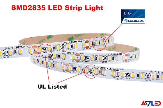 Lumières de bande blanches lumineuses superbes de LED IP65 imperméable