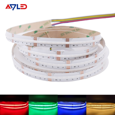 Couleur des lumières de bande de l'ÉPI LED de RVB le TDC 24VDC changeant la bande flexible Dotless de LED