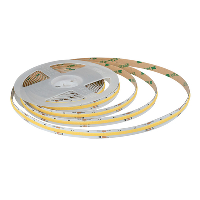 8W/M FCOB CCT 640 LED bande lumineuse haute densité Flexible FOB COB 10 mm carte PCB avec réglable linéaire