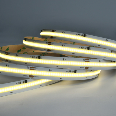 14W/M LED Pure White Digital COB Strip Light 420 LED IP20 24V 5 mètres par rouleau
