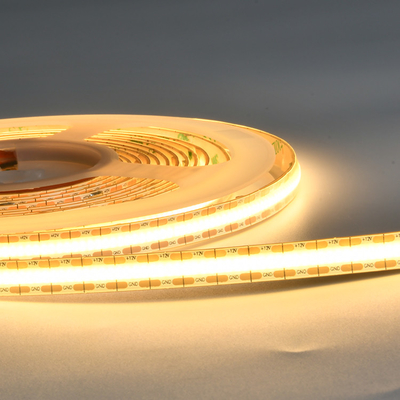 Lumière à bande LED monocouleur mini-coupe COB 12 volts IP20