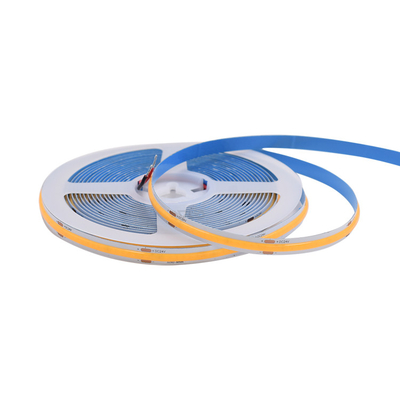 Lumière à bande LED ADLED imperméable à l'eau flexible COB - DC12V/24V 320 LED/m Température de couleur blanche chaude