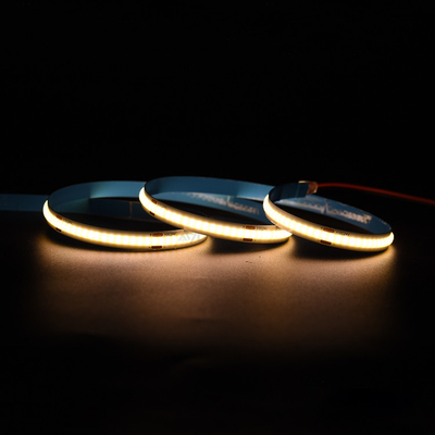 Lumières à bande LED COB sans points - 12V/24V, 320 LED / mètre certifiées CE et RoHS à haute densité