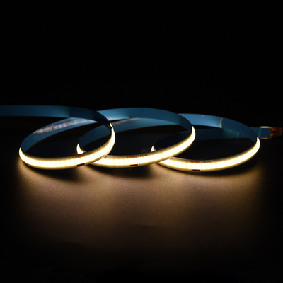 320 LEDs COB LED Strip Lights 3000K 4000K 6500K avec ruban flexible à bobine CE et RoHS certifié 24V ou 12V