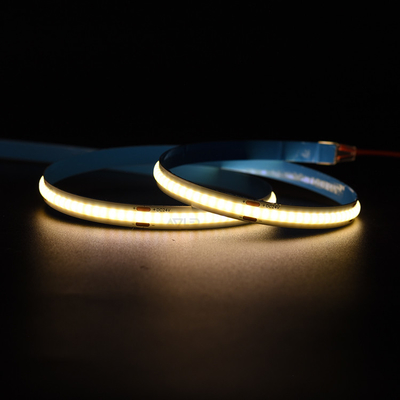LED de qualité commerciale 320 COB LED Strip Light avec profil aluminium et puissance de 5W