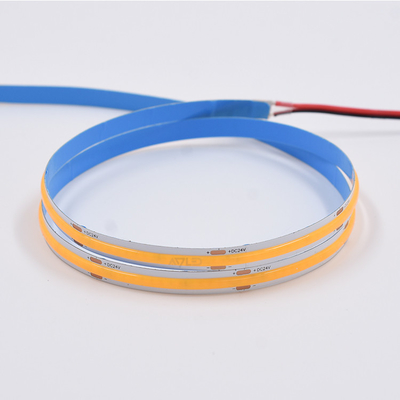12V/24V 320leds 8w/m Flexible Cob Led Strip Pour la décoration commerciale