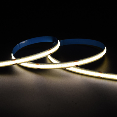 Lumière à bande COB LED à haute densité sans points 480Leds flexible Lumière à bande COB LED 5 mètres / bobine 8MM 12V/24V