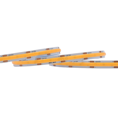 DC12V 24V en rouleau à rouleau COB LED Strip Light 480 LED/m High Density Flexible Tape 3000/4000/6500K