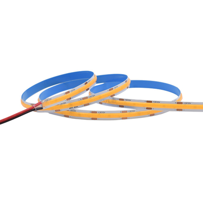 Lumières à LED sans point 480 Ce Ul Rohs Flexible Tape 3000k 4000k 6500k 24v 12V Cob Led Pour la décoration intérieure