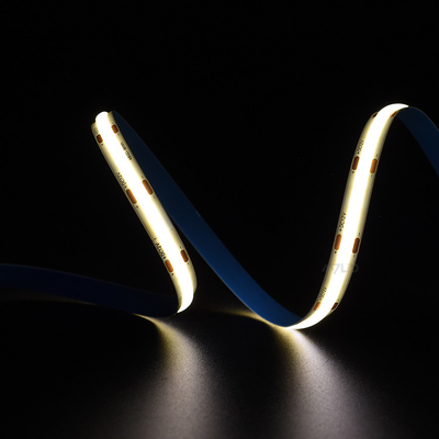 Lumières à LED à bande COB 16,4FT Dimmable 3000K Blanc chaud à LED à bande 480LED/M CRI 90+
