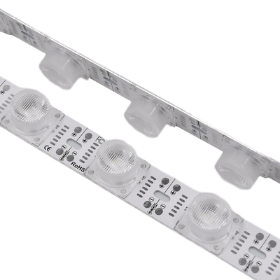 Longueur personnalisée RGBW LED barre de rétroéclairage 28 LED pour les boîtes de lumière en tissu rétractable rétroéclairé