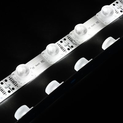 Fournir 5 ans d'éclairage fiable avec une barre lumineuse LED avec 18 LED par mètre, disponible en 24V et 12V