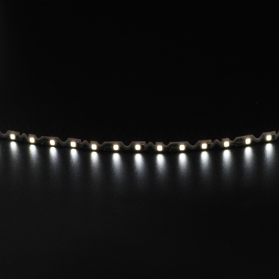 Lumières à bande à LED pliables DC 12V - bande à LED en zig zag couleur blanche flexible super lumineuse pour les lettres de canaux à LED rétroéclairées