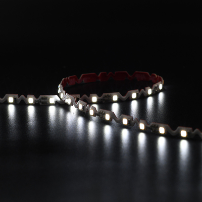Zig Zag Led Tape Light Bendable S Shape 6500K White Led Strip Pour une mini-affichage à l'intérieur et à l'extérieur