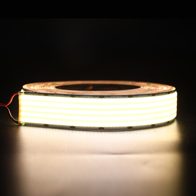 300LSE Auto-adhésif IP20 Libre de flexion arbitraire Super lumineux haute densité linéaire flexible Cob bande 1600 LED