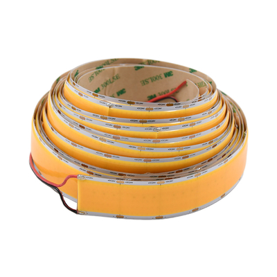 La bande LED linéaire flexible à haute densité COB CRI 90+ par rouleau 5000 mm large 6500K Blanc Couleur 4600LM/M Vente à chaud en Europe