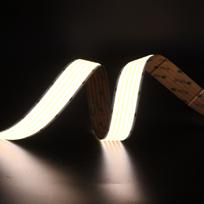 Ligne de LED linéaire flexible CRI 90 COB 5000 mm 6500K Couleur blanche 4600LM/M sur le marché européen