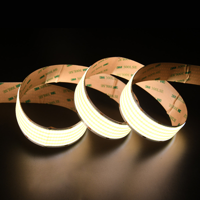 ADLED 30 mm carte de circuit imprimé 1600 leds ruban flexible LED DC24V bande COB 90 CRI uniforme flexible 40w/M
