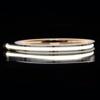 Une bande LED COB avec 528 puces 8 mm de largeur et 3000k 4000k et 6500k options de couleurs pour le panneau d'affichage de rideau