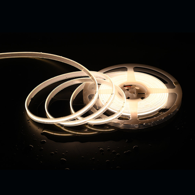 COB DC24V Flexible LED Strip Light 480leds/m Roule To Reel Couleur blanche Température IP20 Notée avec garantie de 3 ans