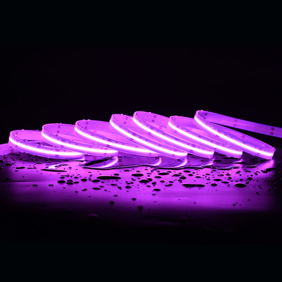 Lumière à bande LED 16W de haute qualité 3M bande colorée intelligent 5m 12v 24v rgbw cob bande LED