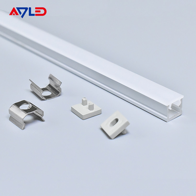 0606 Profil en aluminium LED Profil de bande LED Canaux de diffusion de lumière Canaux d'extrusion pour bande LED